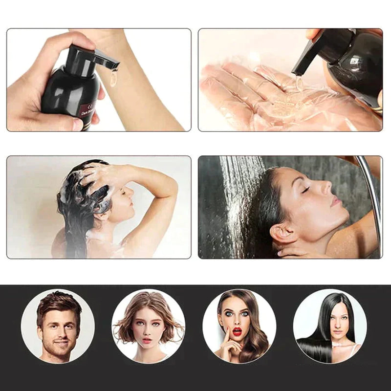 Shampoo First Rinse 3 in 1 Black Hair Shampoo Rinse – whimsyard