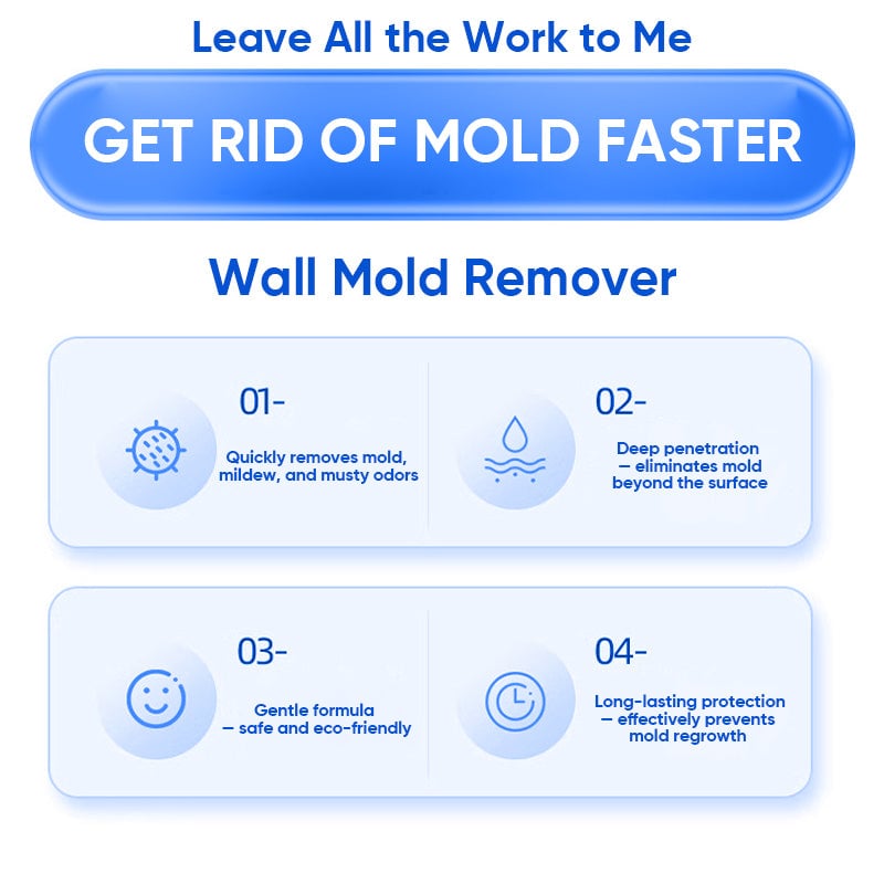 Sale20-Fast Acting Anti-Mold Wall Cleaner Spray