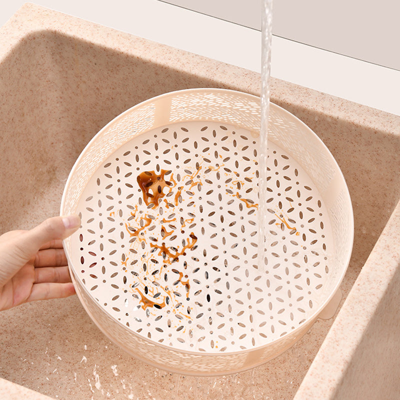 Dust-proof multi-layer hollow dish cover