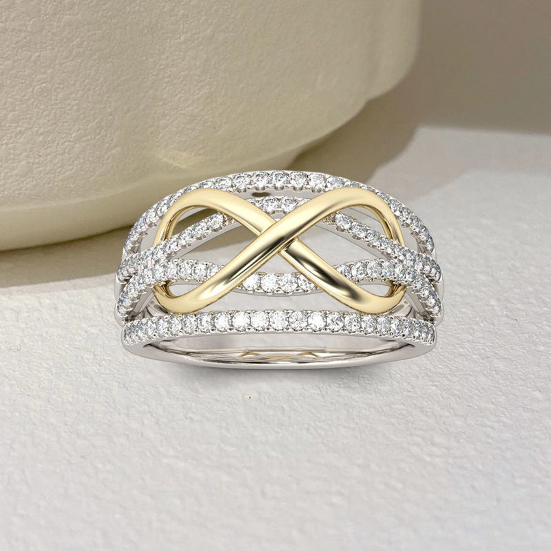 Mother & Daughter Forever Linked Together ring – whimsyard