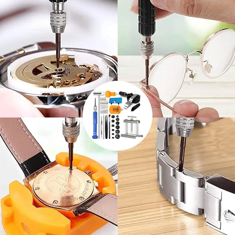 Aless™ Professional Watch Repair & Battery Replacement Tool Kit