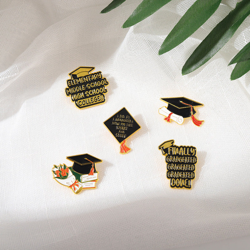 Graduation Season Metal Commemorative Pin – whimsyard