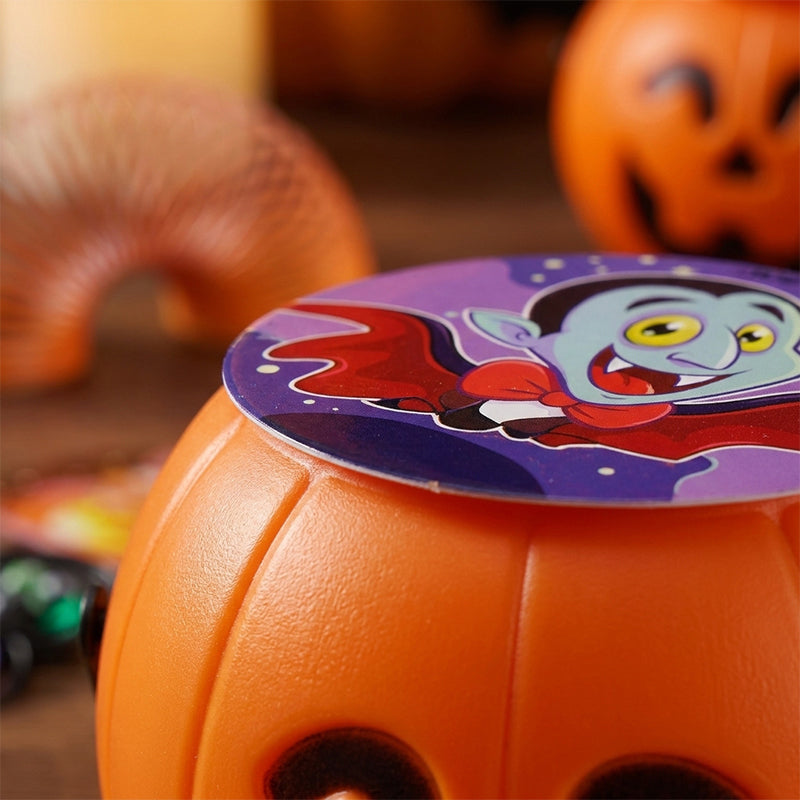 18-Pack Prefilled Halloween Pumpkin Toy Set