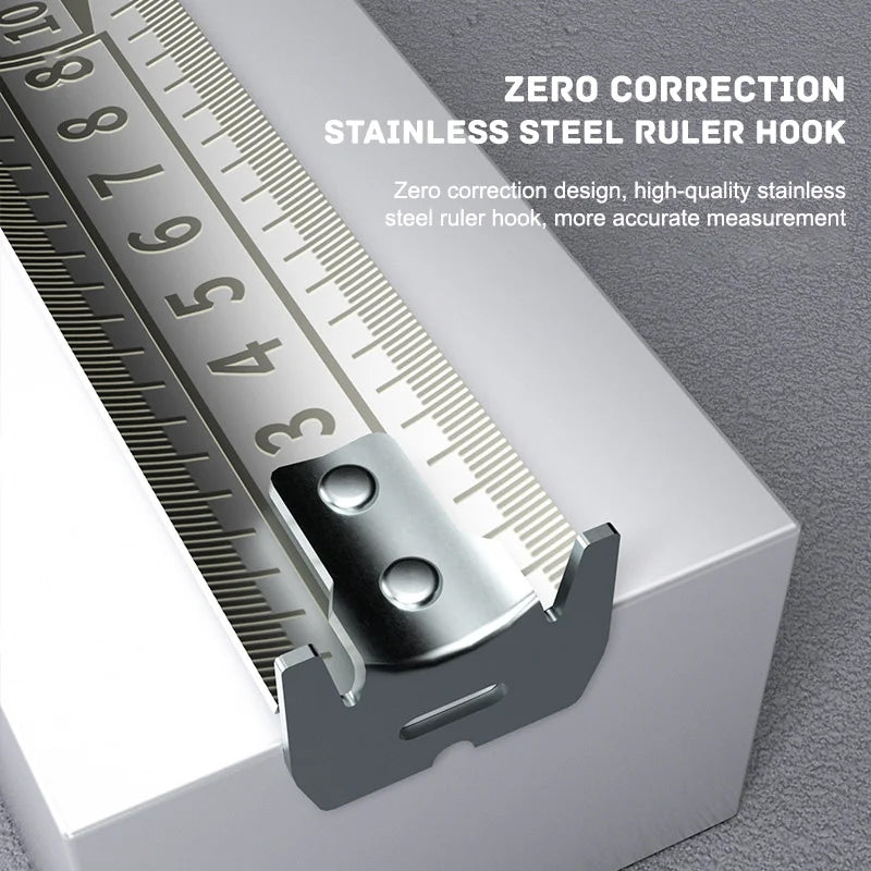 Stainless Steel Anti-corrosion Retractable Metric Ruler – whimsyard