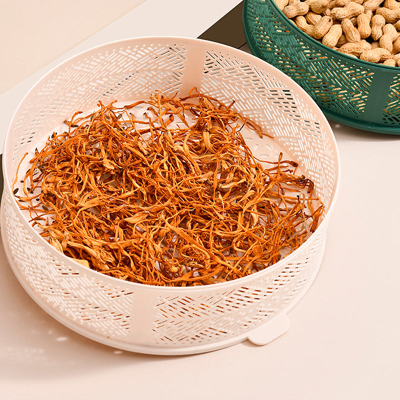 Dust-proof multi-layer hollow dish cover