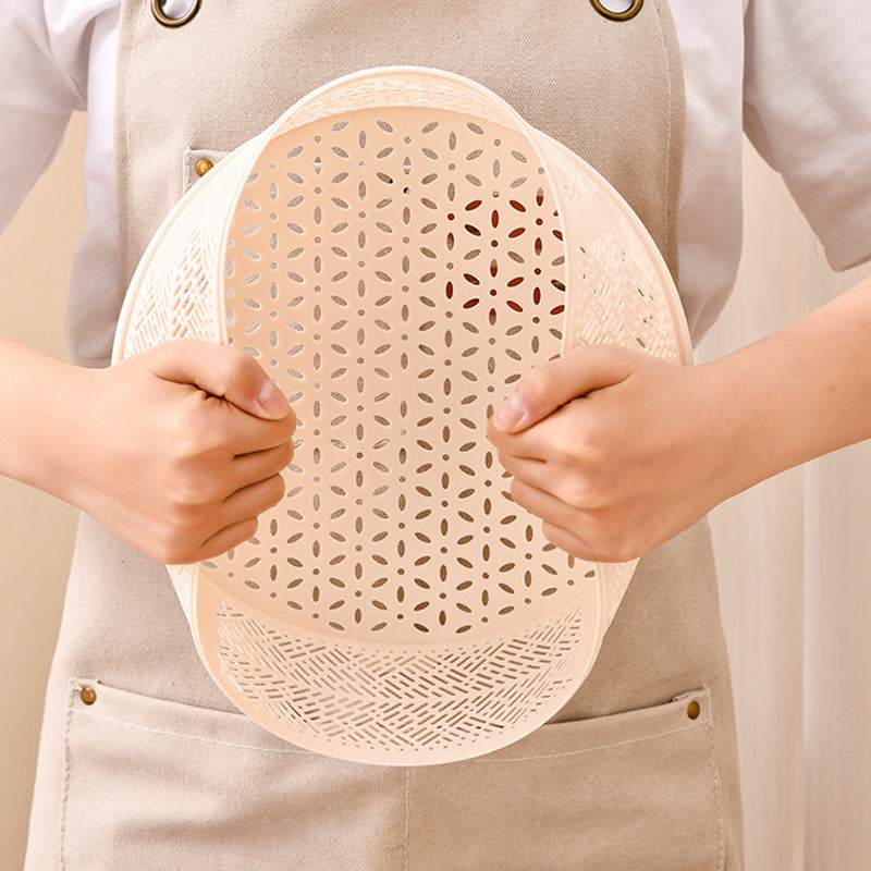 Dust-proof multi-layer hollow dish cover
