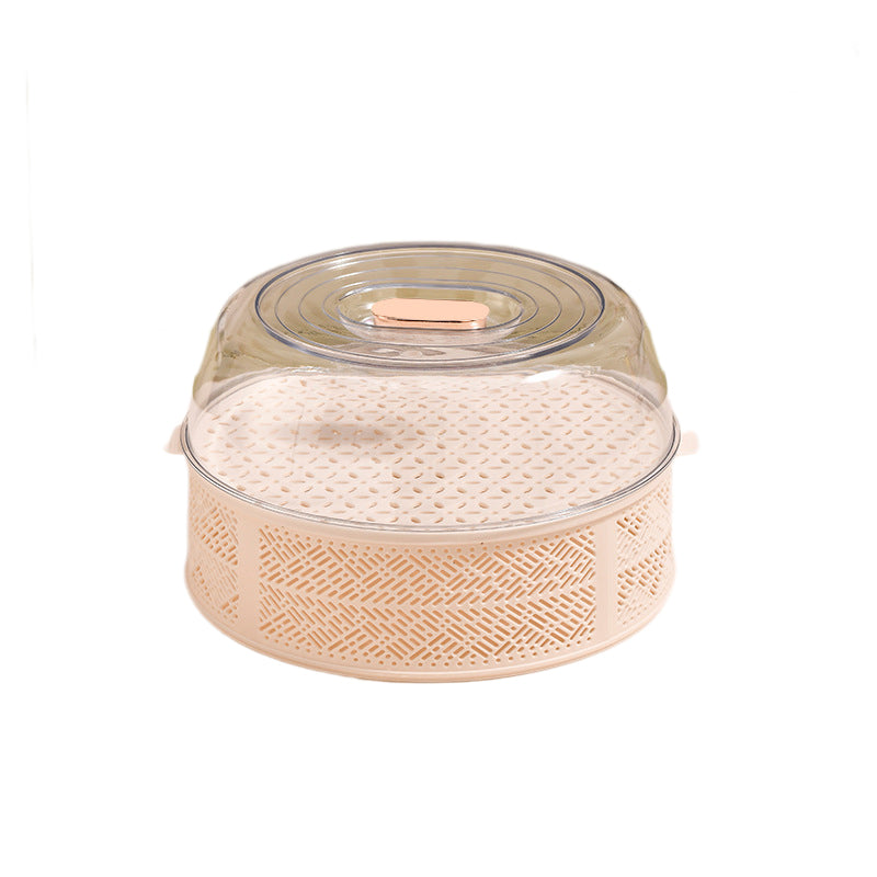 Dust-proof multi-layer hollow dish cover