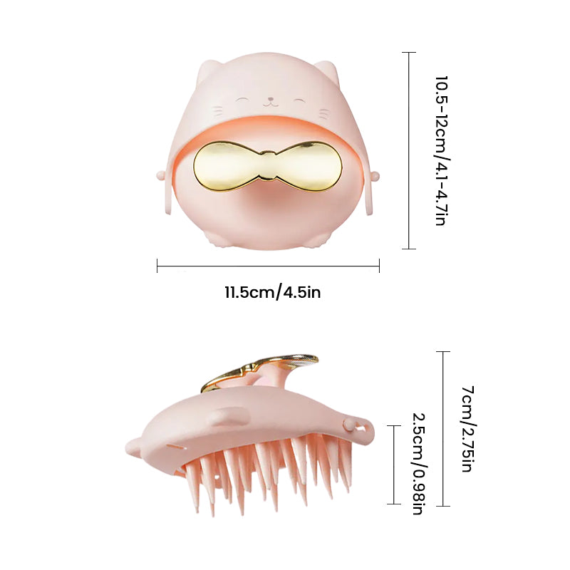 Nail protection massage cleaning three-in-one comb